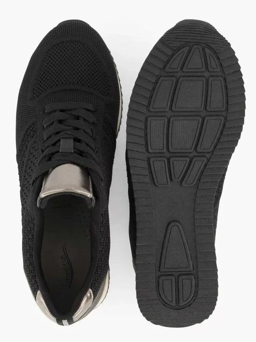 Zwarte Comfort Sneaker Knitted