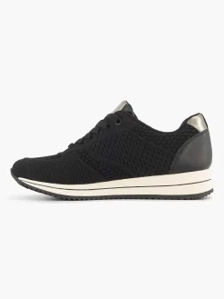 Zwarte Comfort Sneaker Knitted