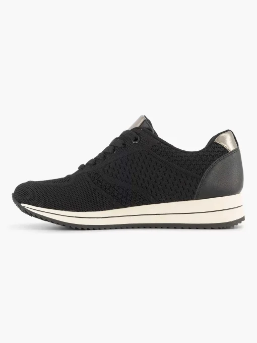 Zwarte Comfort Sneaker Knitted