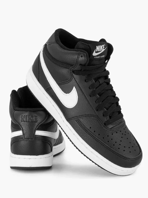Zwarte Court Vision Mid