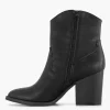 Zwarte Cowboy Laars Hak