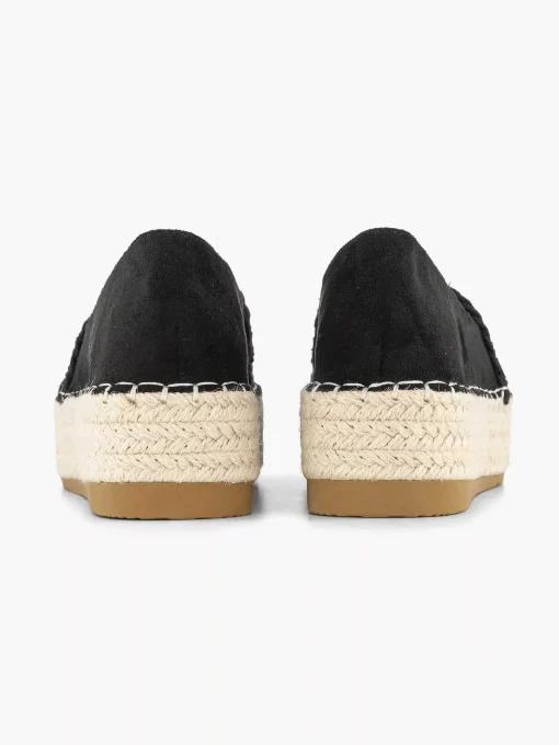 Zwarte Espadrille