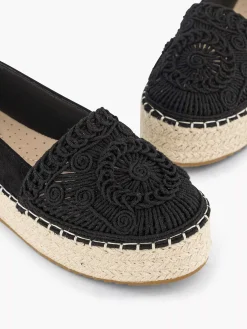 Zwarte Espadrille