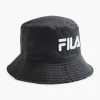 Zwarte Fila Bucket Hat Mit