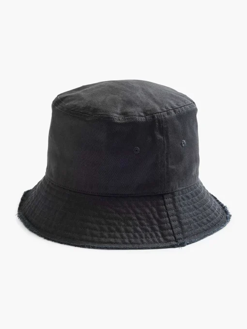 Zwarte Fila Bucket Hat Mit