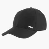 Zwarte Fila Metall Charm Cap