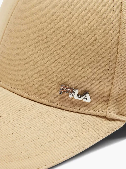 Zwarte Fila Metall Charm Cap