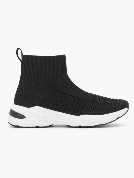 Zwarte Hoge Sneaker