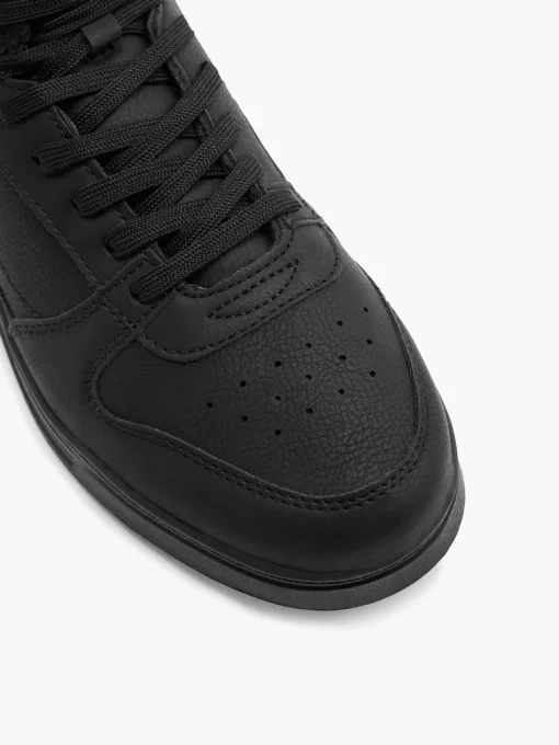 Zwarte Hoge Sneaker
