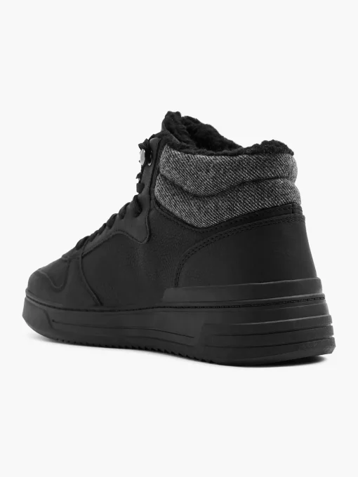 Zwarte Hoge Sneaker