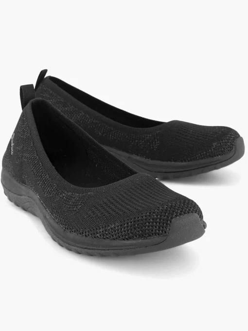 Zwarte Instapper Memory Foam