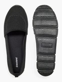 Zwarte Instapper Memory Foam