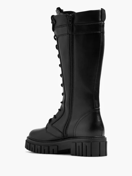 Zwarte Lange Veterboot