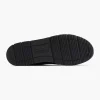 Zwarte Leren Comfort Sneaker