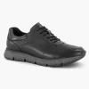 Zwarte Leren Sneaker