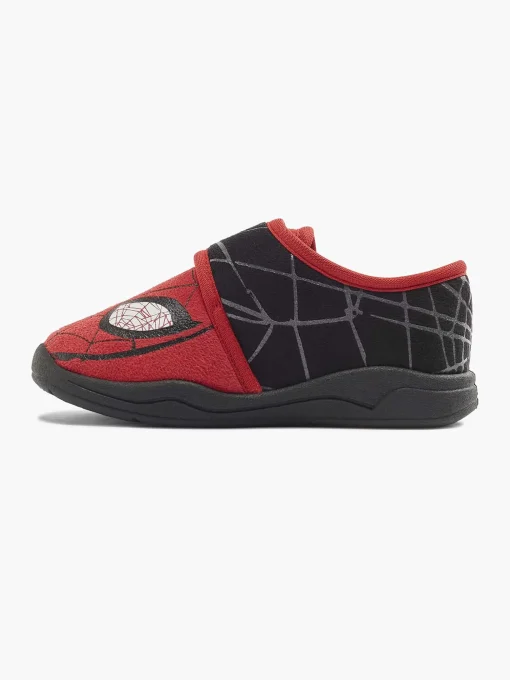 Zwarte Pantoffel Spiderman