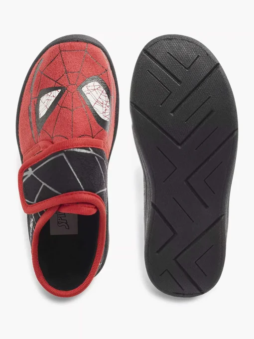Zwarte Pantoffel Spiderman