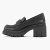 Zwarte Platform Loafer