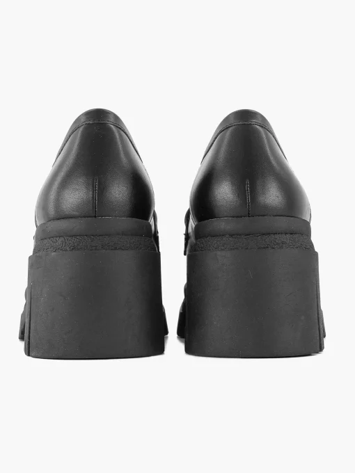 Zwarte Platform Loafer