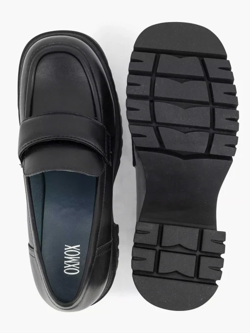 Zwarte Platform Loafer