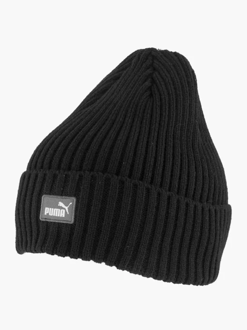Zwarte Puma Classic Cuff Beanie