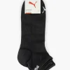 Zwarte Puma Quarter Plain 3 Pak 43-46