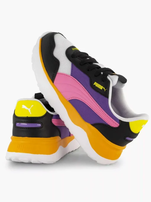 Zwarte Puma R78 Voyage Jr Sneaker
