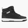 Zwarte Puma Rebound V6 Mid Wtr Jr