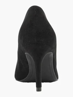 Zwarte Pump Spitse Neus