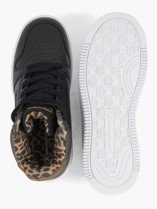 Zwarte Rebound Platform Mid Animalier