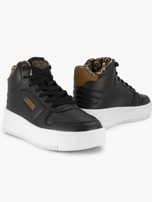 Zwarte Rebound Platform Mid Animalier