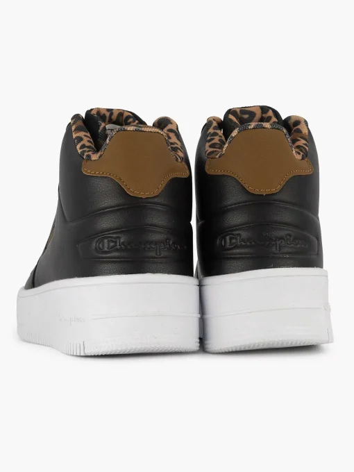 Zwarte Rebound Platform Mid Animalier
