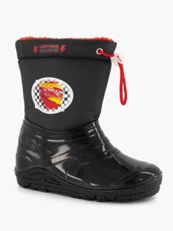 Zwarte Regenlaars Cars Gevoerd