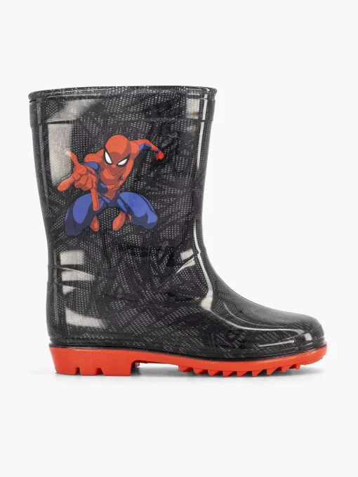 Zwarte Regenlaars Spiderman