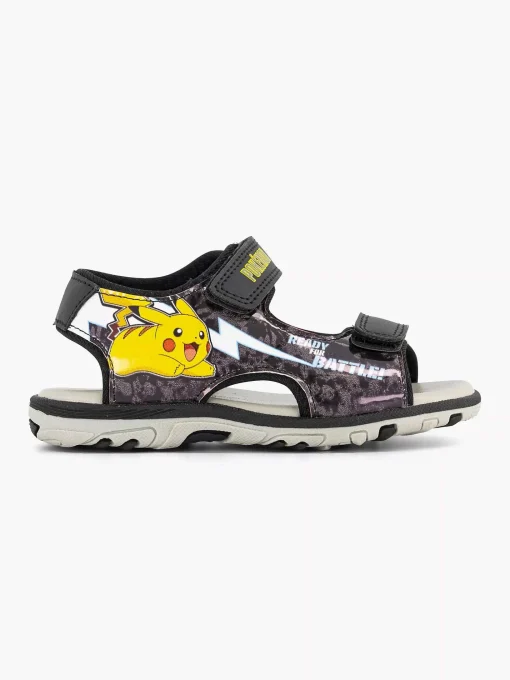 Zwarte Sandalen Pokemon