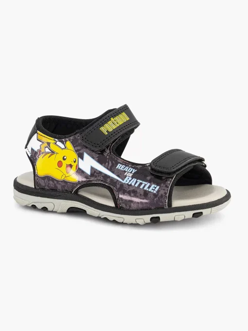 Zwarte Sandalen Pokemon