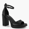 Zwarte Sandalette