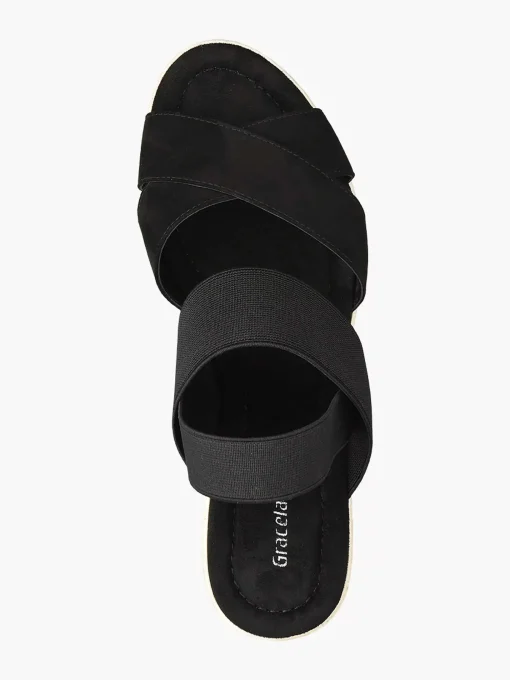 Zwarte Sandalette