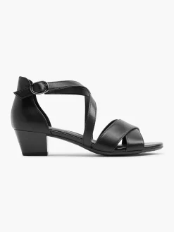 Zwarte Sandalette