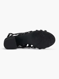 Zwarte Sandalette