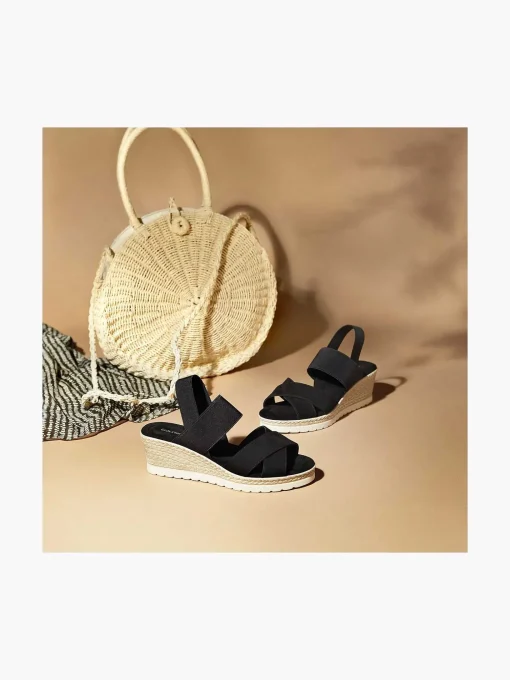 Zwarte Sandalette