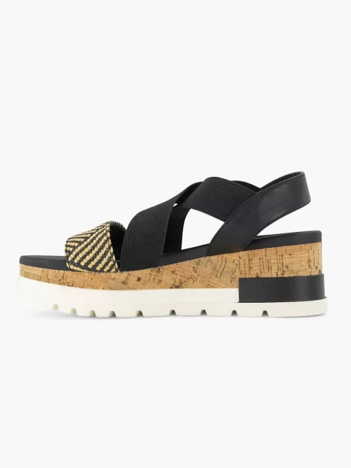Zwarte Sandalette