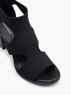 Zwarte Sandalette