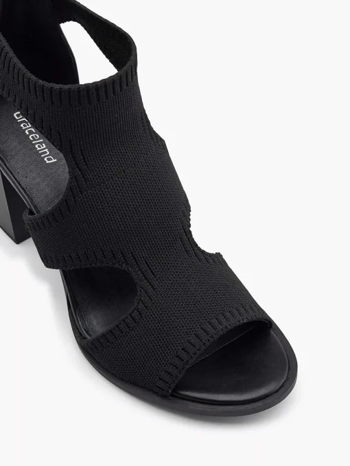 Zwarte Sandalette