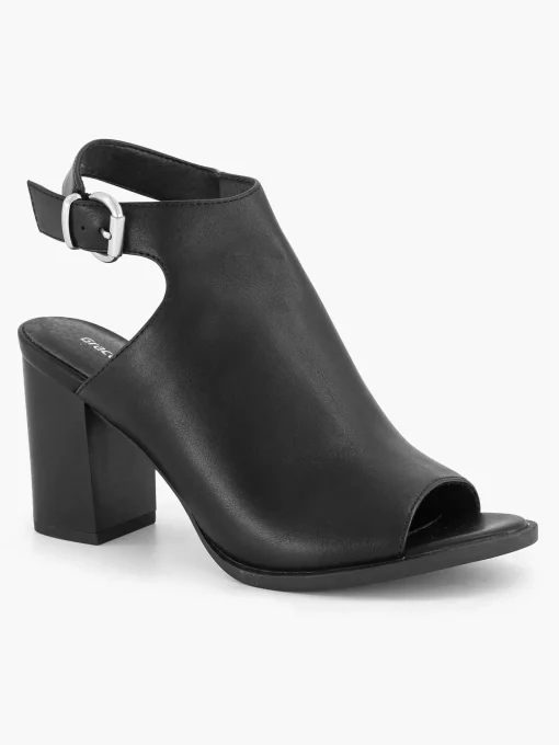 Zwarte Sandalette