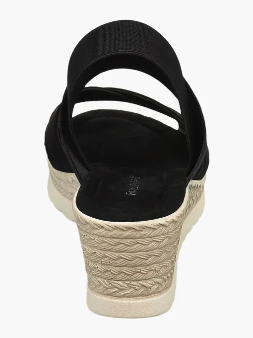 Zwarte Sandalette