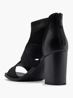 Zwarte Sandalette