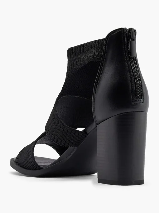 Zwarte Sandalette