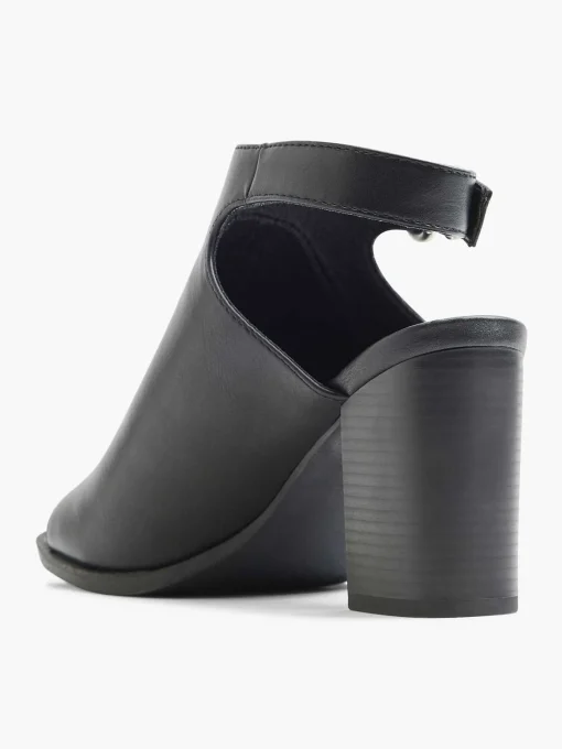 Zwarte Sandalette