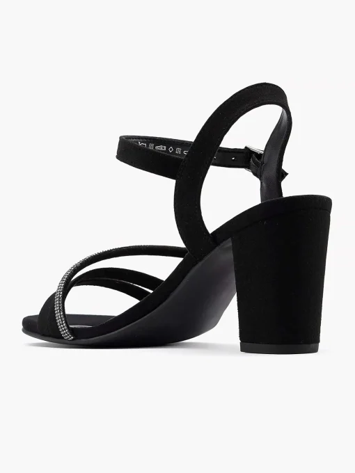 Zwarte Sandalette